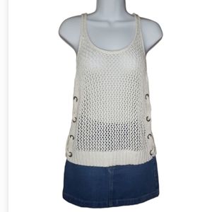 GUESS - CROCHET TANK - XS - LN